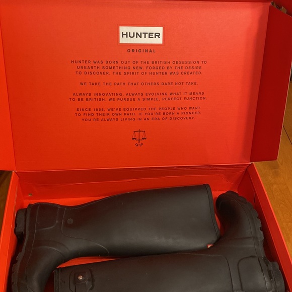 Hunter Rain Boots (Black) - Picture 6 of 6